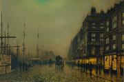 Liverpool Quay by Moonlight Atkinson Grimshaw